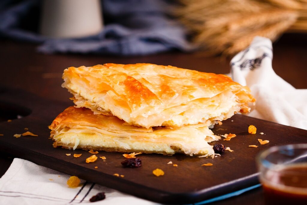 Photography of a moldavian pie